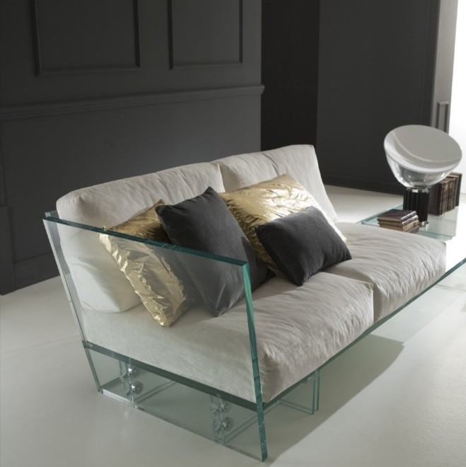 GLASS SOFA