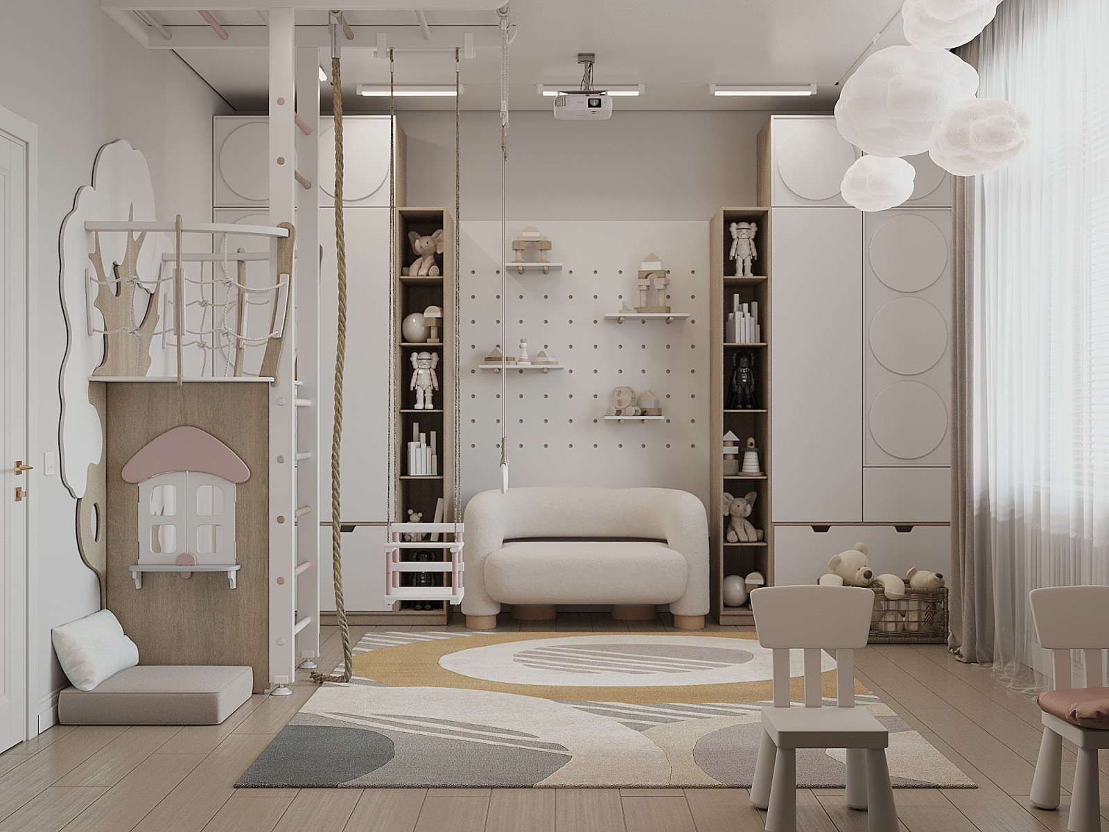 Обложка проекта: Дизайн проект игровой комнаты