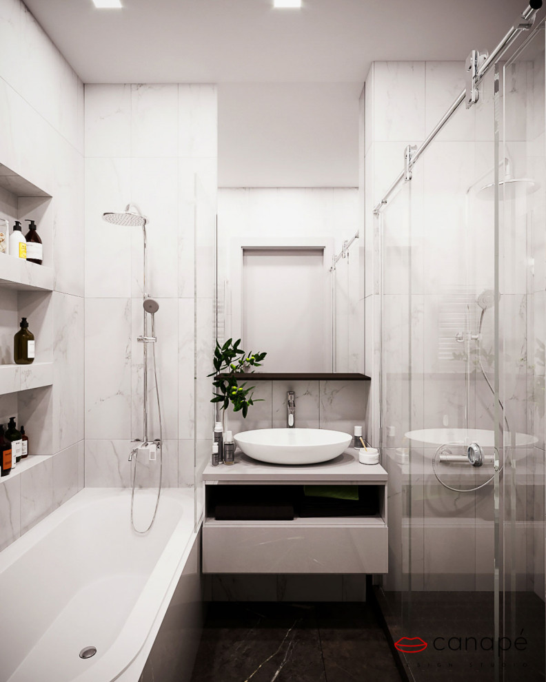 Двухуровневая корпаративная квартира