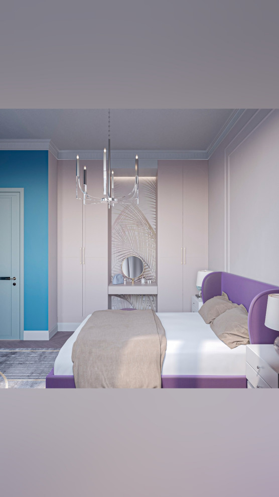 Спальня в неоклассическом стиле