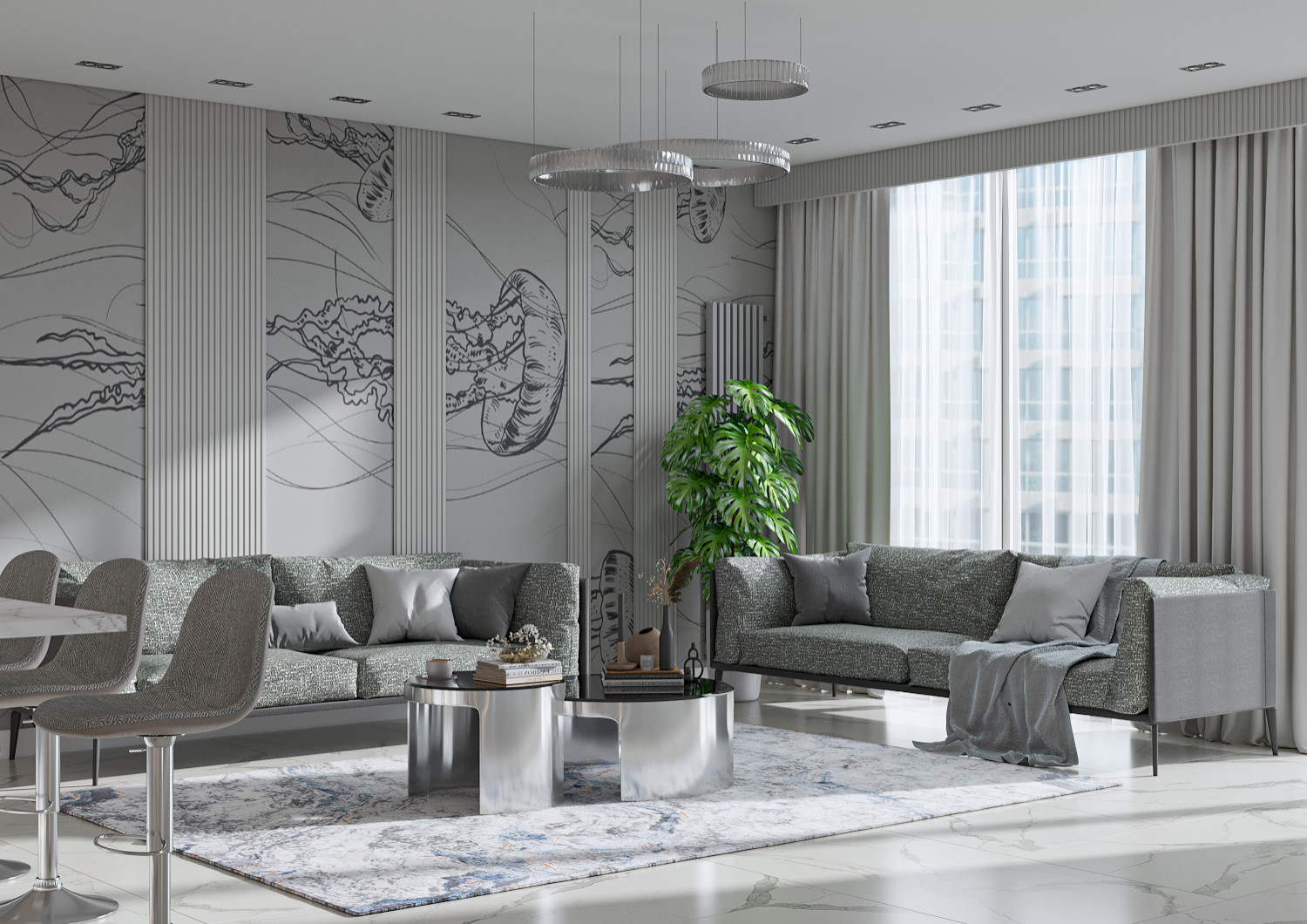 Обложка проекта: г.Сочи. Центральный район. ул.Черноморская. 195 кв.м / 4 спальни