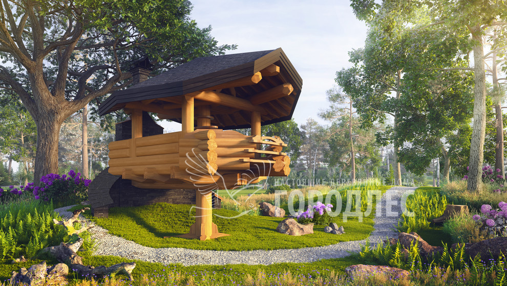 Беседка в усадьбе "Новатор"