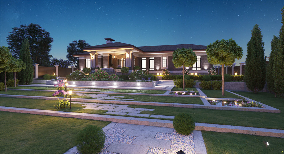 Проект благоустройства загородного участка п.Каменка