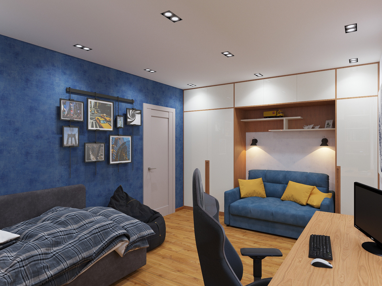 Квартира для "рокера".