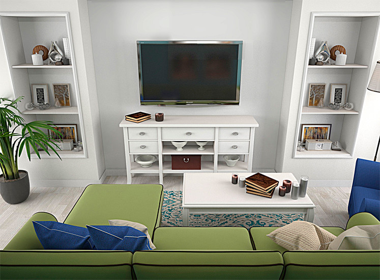 Двухкомнатная квартира. Эклектика.