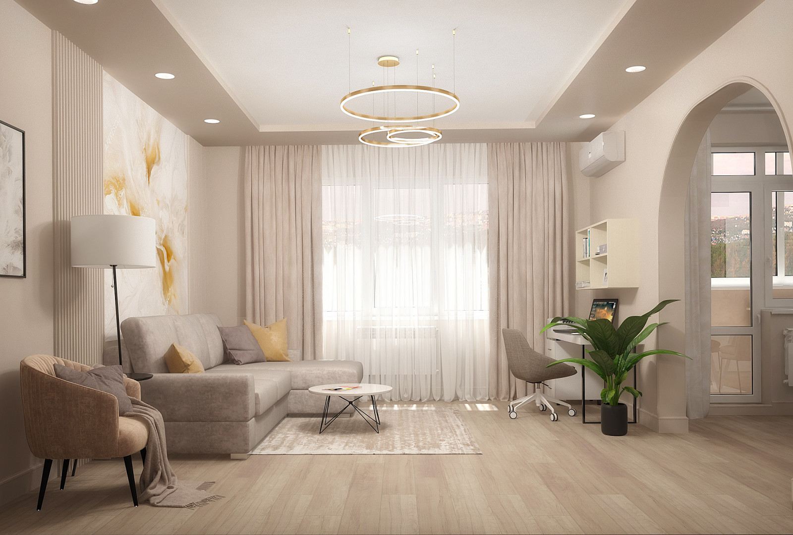 Однокомнатная квартира для девушки