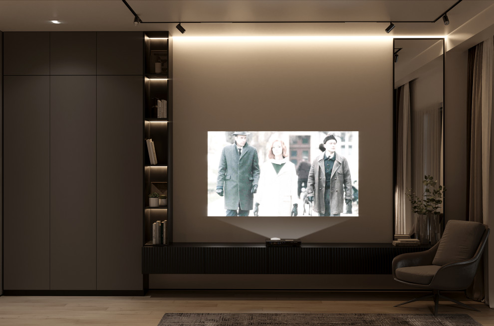 Обложка проекта: Проект спальни в загородном доме.