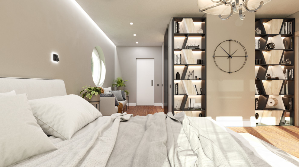 Обложка проекта: Спальня в частном доме