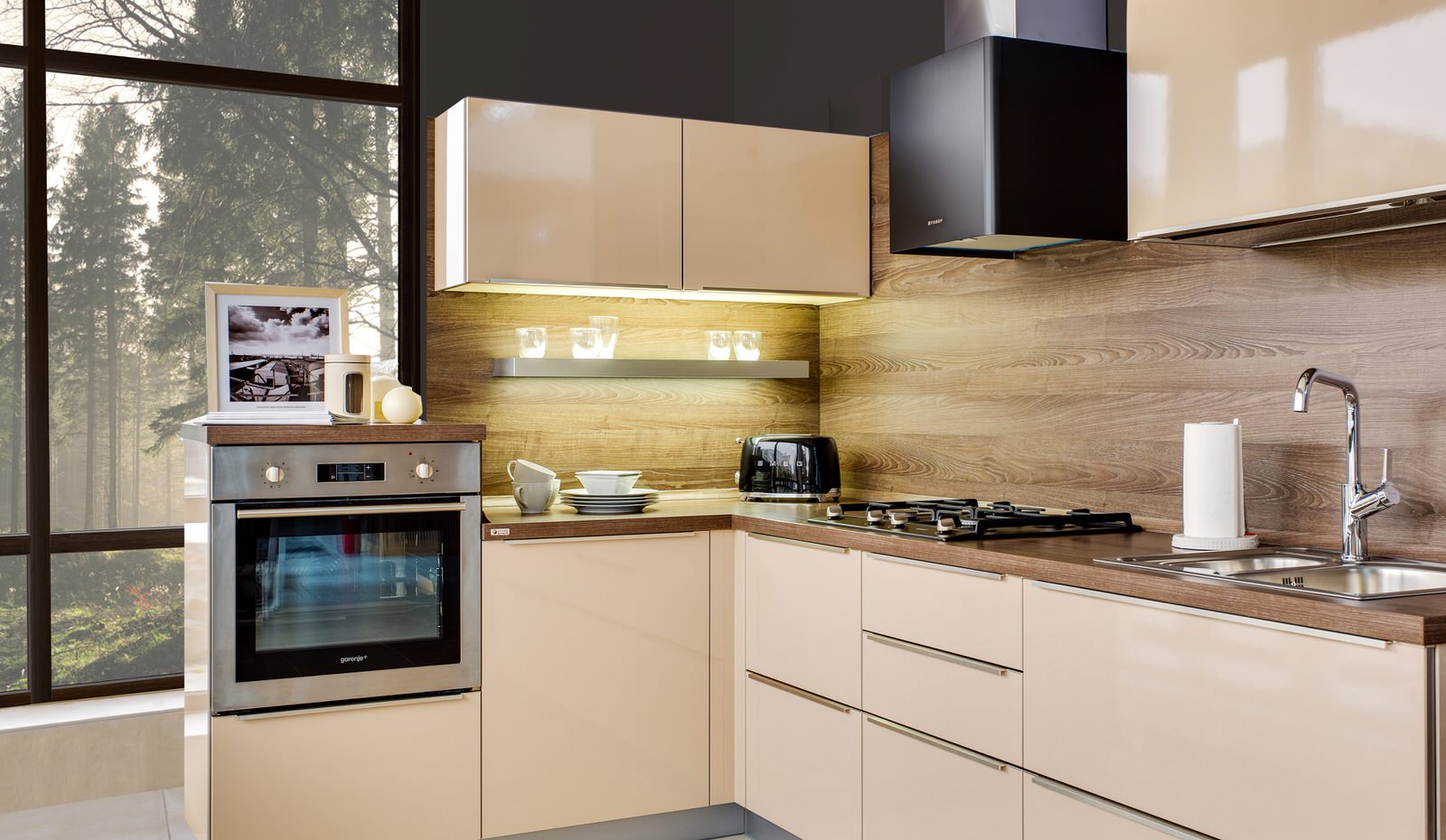 Кухни из пластика