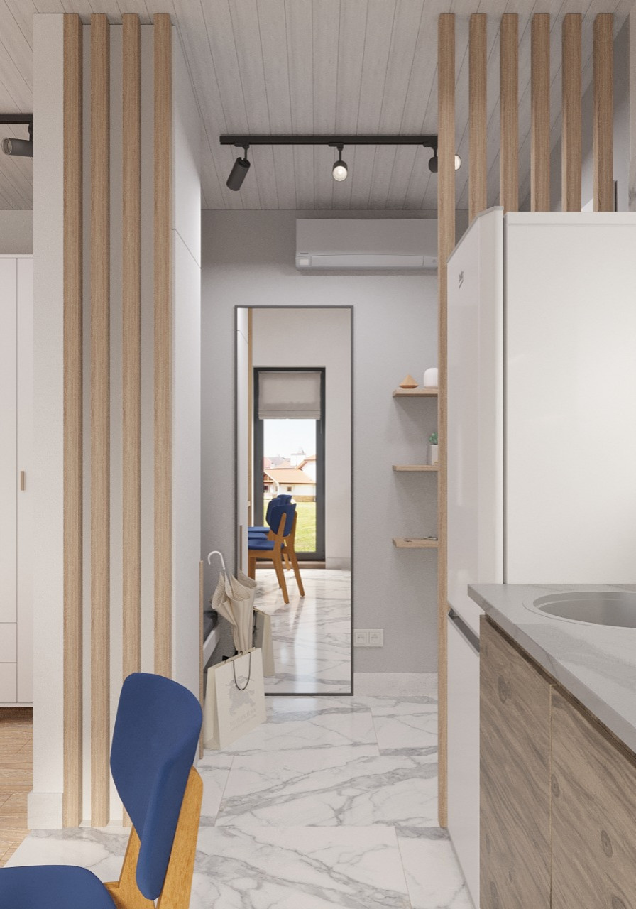 Загородный дом - "студия в поле"