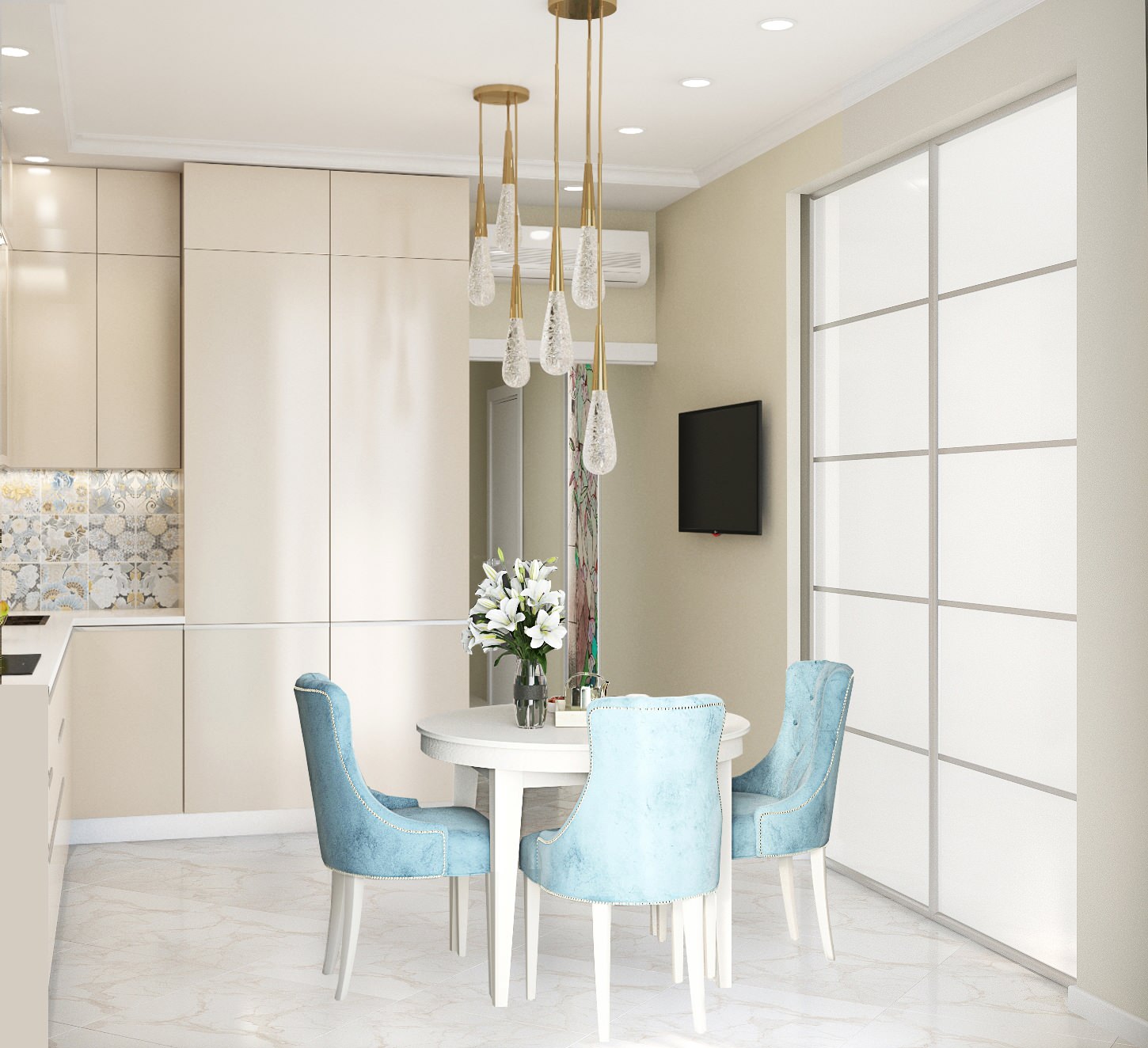 Бирюзовые акценты