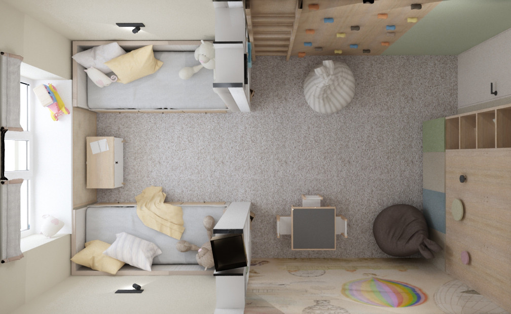 Квартира для семьи с тремя детьми