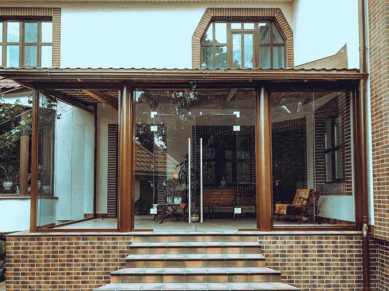 Обложка проекта: Входная группа в частном доме