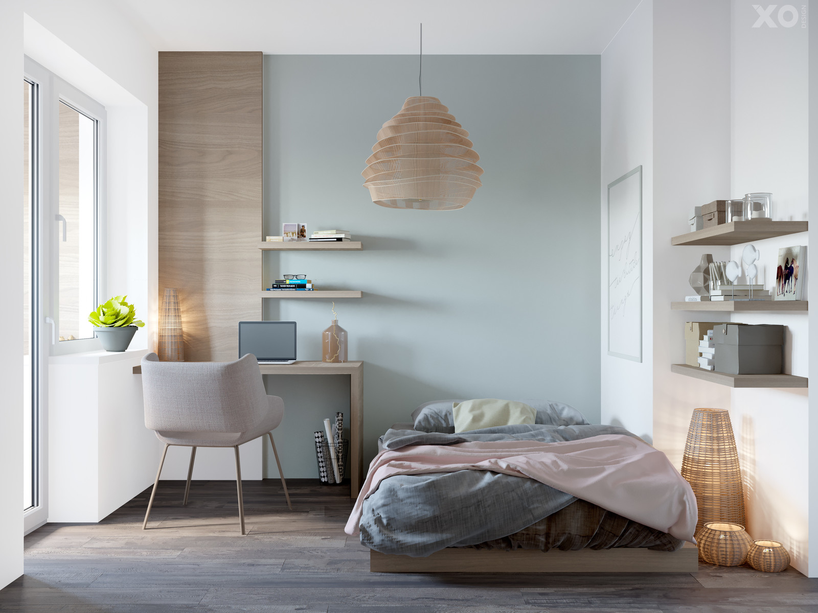 Eco-minimalism 48m2