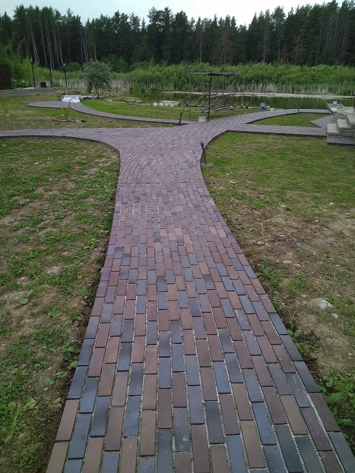 Обложка проекта: морозоустойчивая противоскользящая плитка STROEHER для мощения