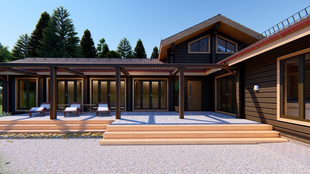 Банный комплекс с бассейном