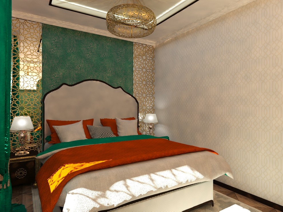 Спальня в стиле "Арабская неоклассика"
