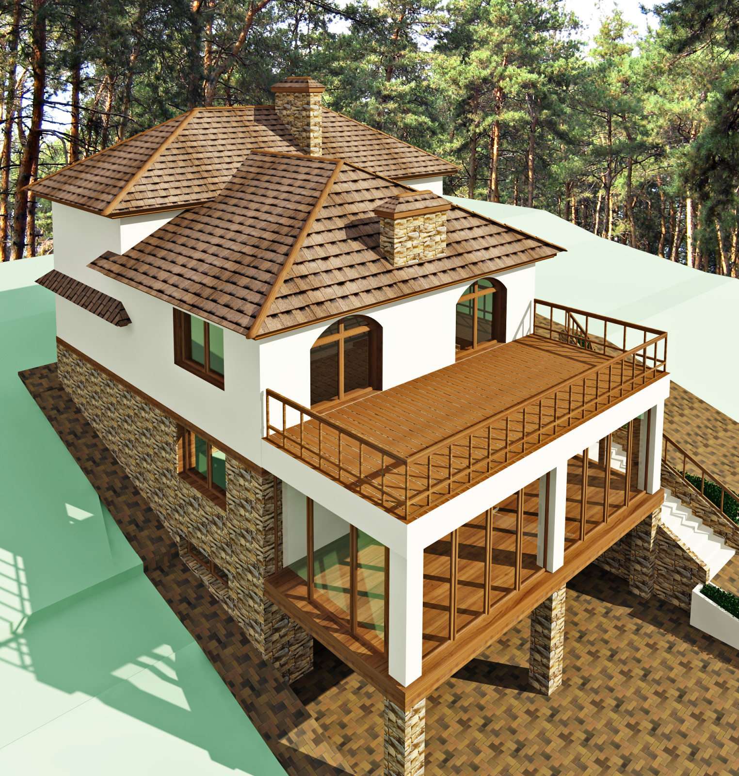 коттедж в Алуште