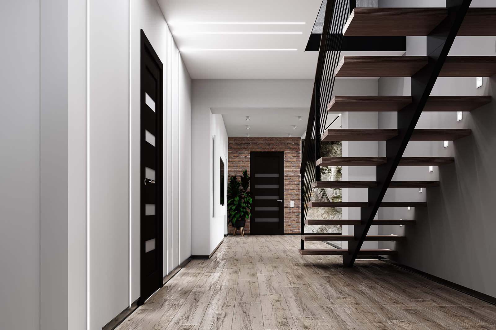 Дизайн коттеджа в стиле Loft