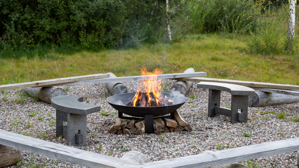 Скамья малая, костровая чаша L100