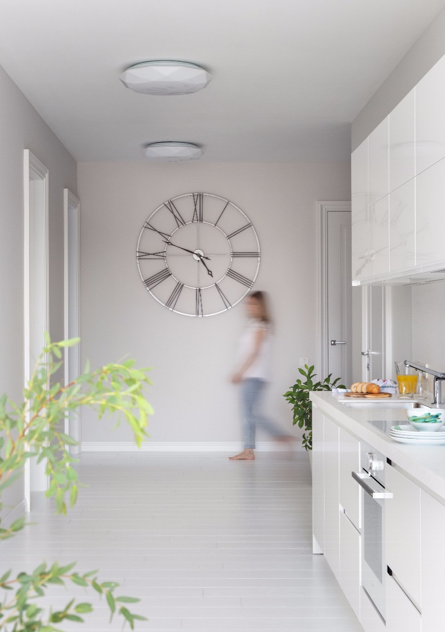 Скандинавский минимализм в белых тонах