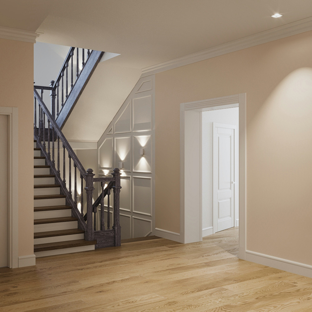 Лестница и холл