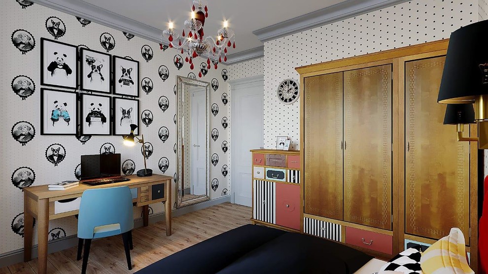 Проект трех комнатной квартиры в 100м2