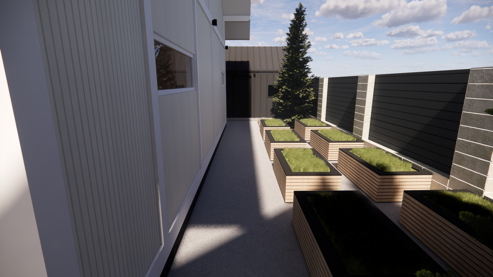 Зона огорода