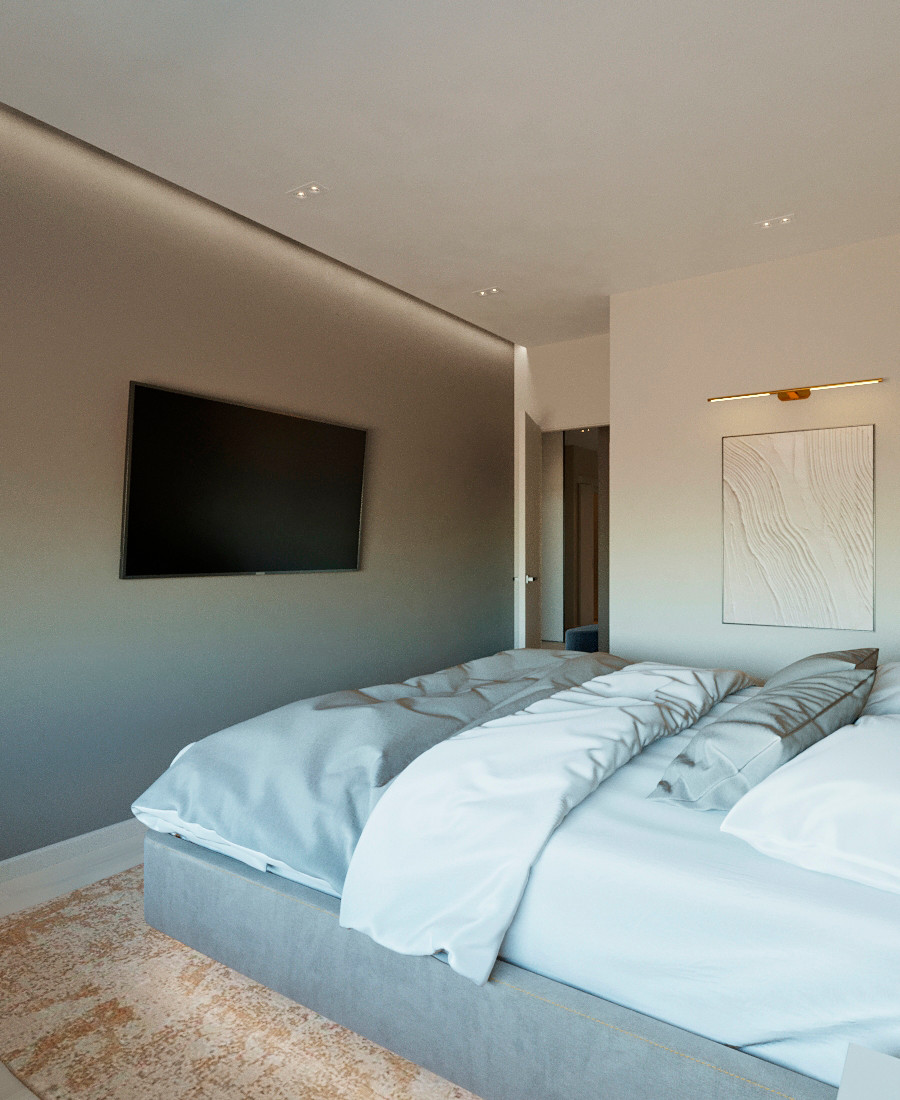 Квартира для молодой семьи в стиле эклектика