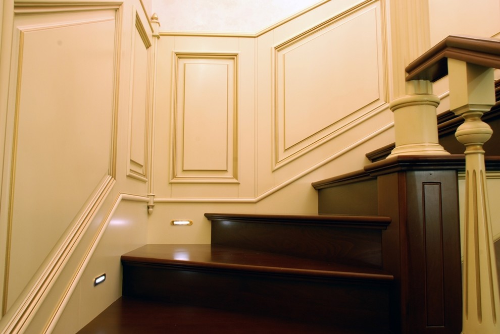 Облицовка бетонной лестницы