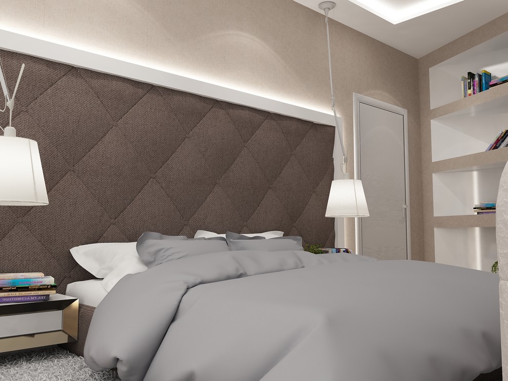 Спальня  в стиле МИНИМАЛИЗМ