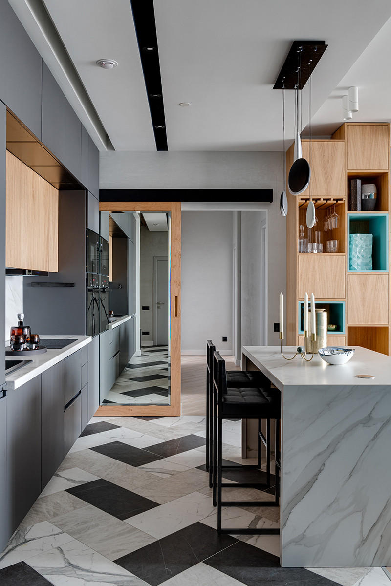 Стилизация квартиры в ЖК Флотилия