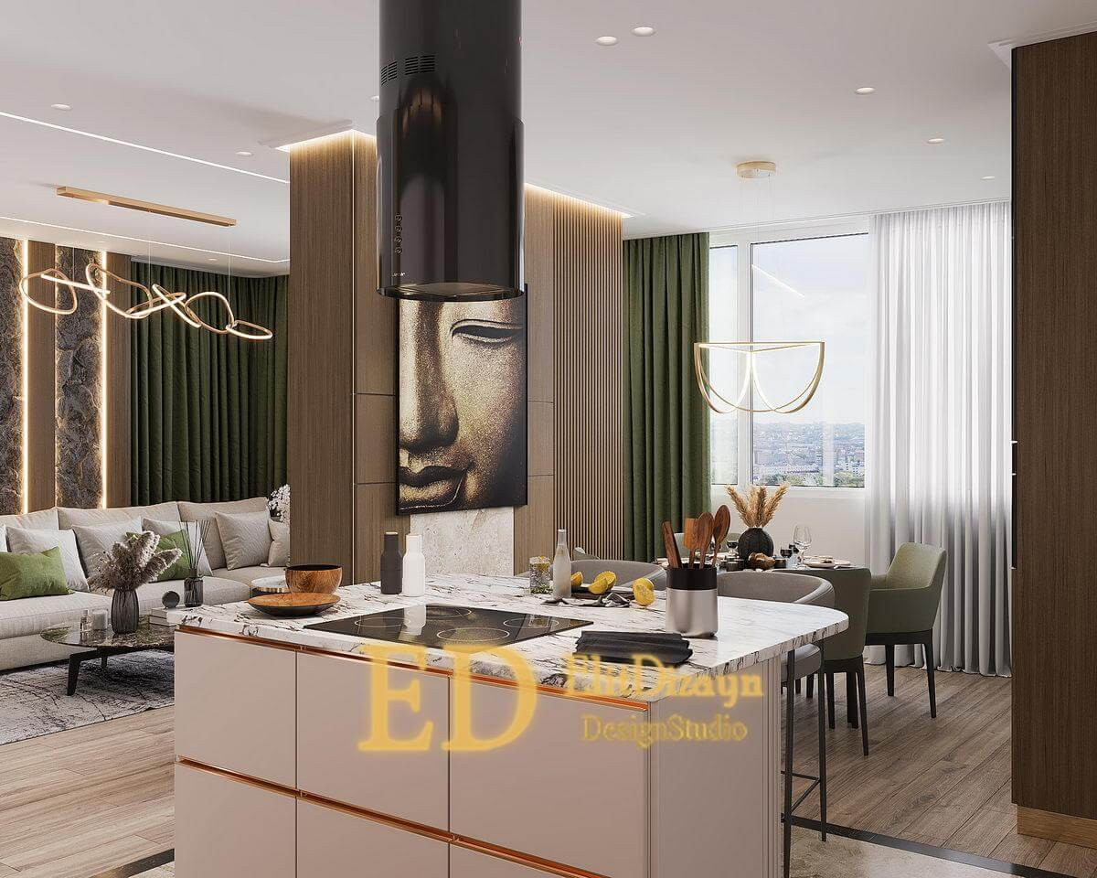 Квартира неоклассика - 138м2