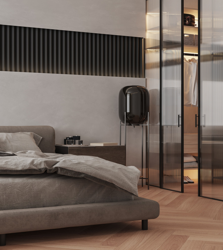 Проект спальни ЖК Nova Park