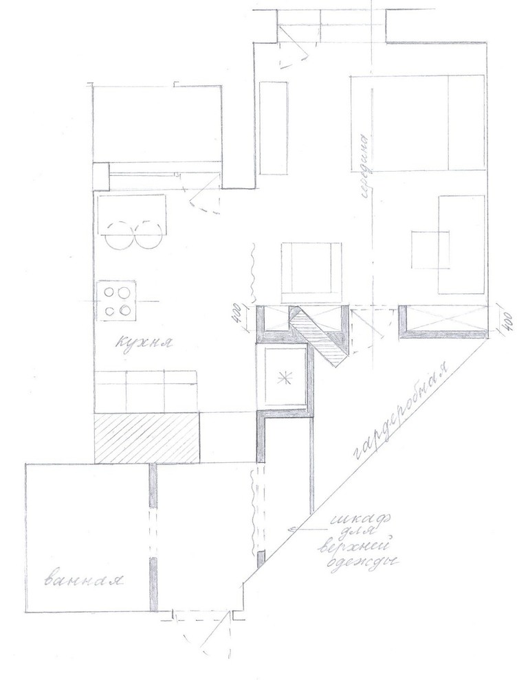 "Дача в многоэтажке": идеальное решение для сложного пространства.
