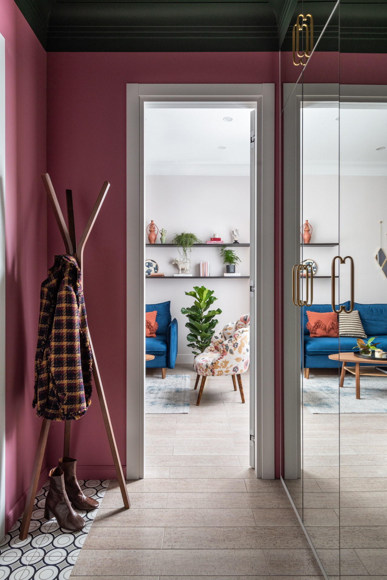 Houzz тур: 49 кв.м — квартира, наполненная цветом