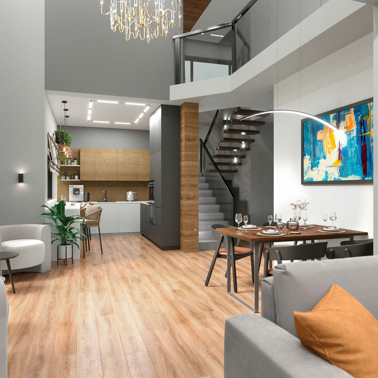 Обложка проекта: Дом на озере