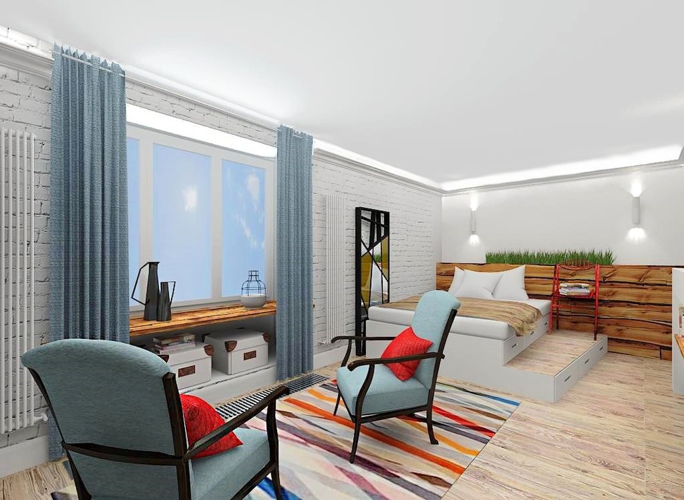 Реконструкция мансарды в доме с историей в самом центе Петербурга