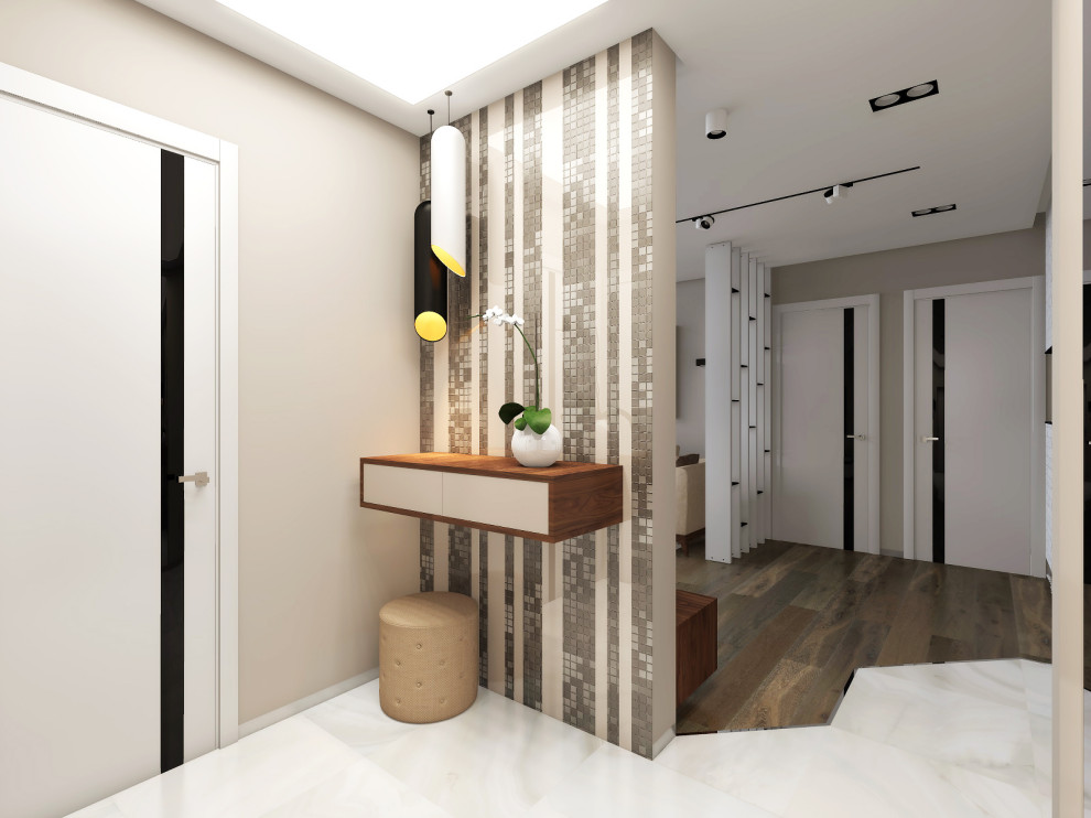 Кухня-гостиная в современном стиле