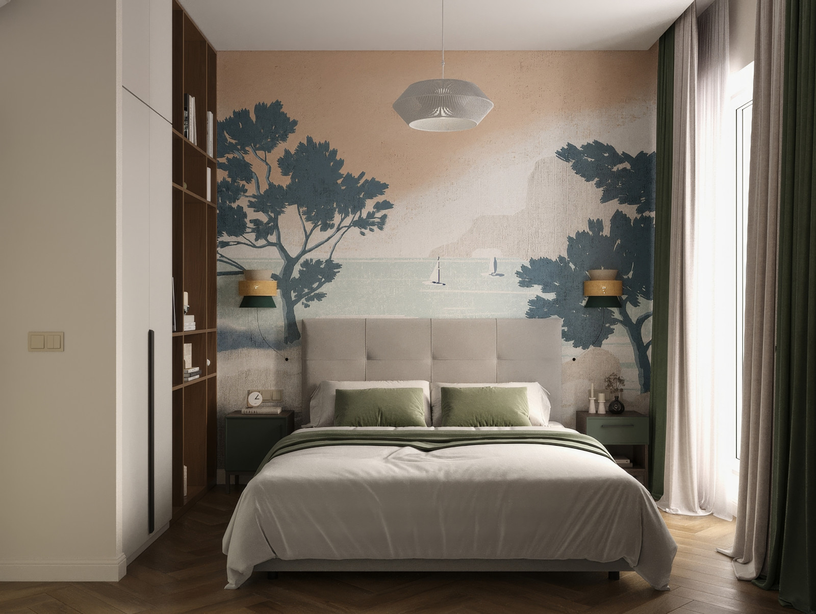 Яркая и свежая квартира в Москве