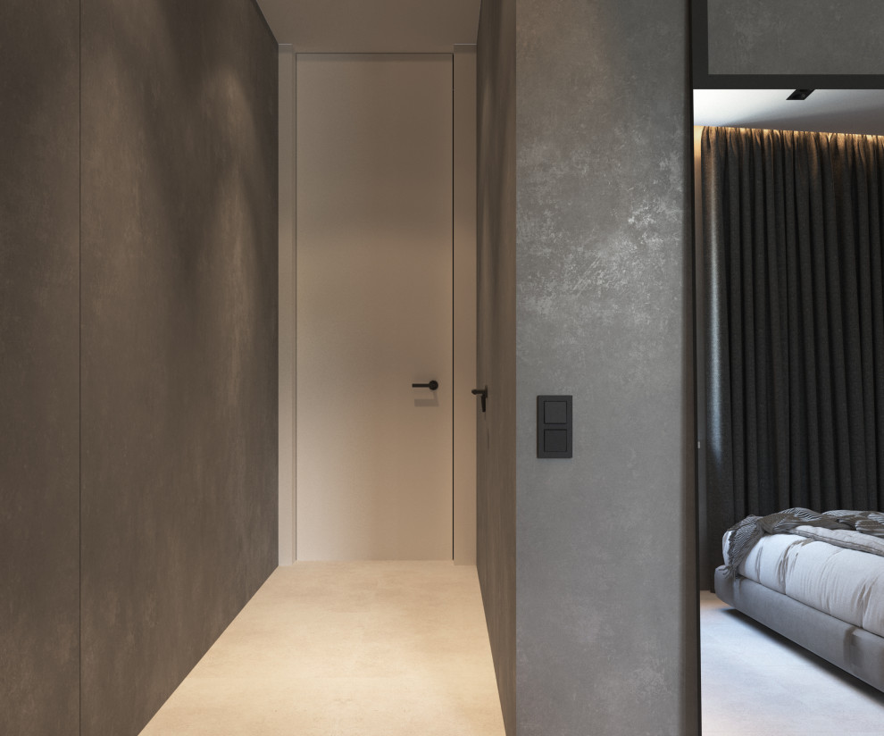 Современная квартира с видом на лес