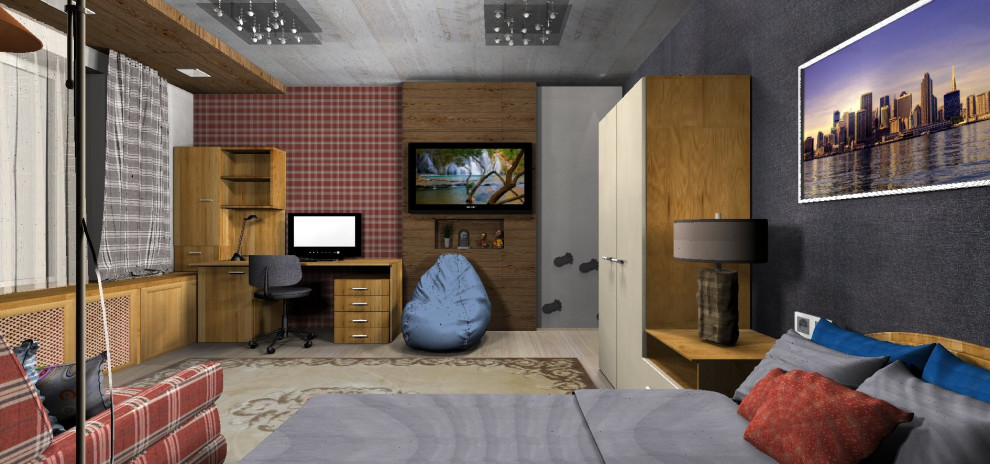 Коттедж. Комната молодого джентльмена.