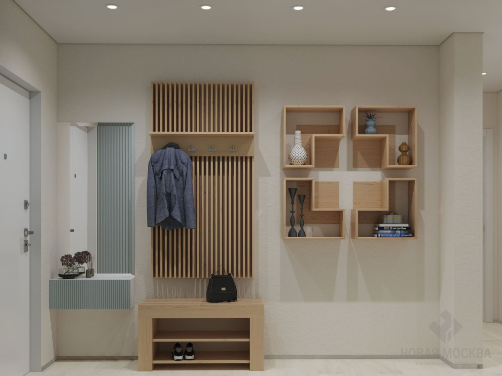 Дизайн-проект двухкомнатной квартиры 52 кв.м на Куусинена