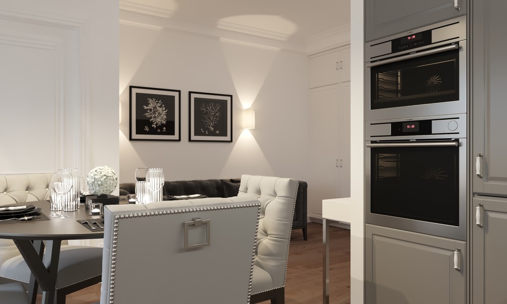 Дизайн-проект квартиры в ЖК "ЗИЛАРТ" 45 кв.м.