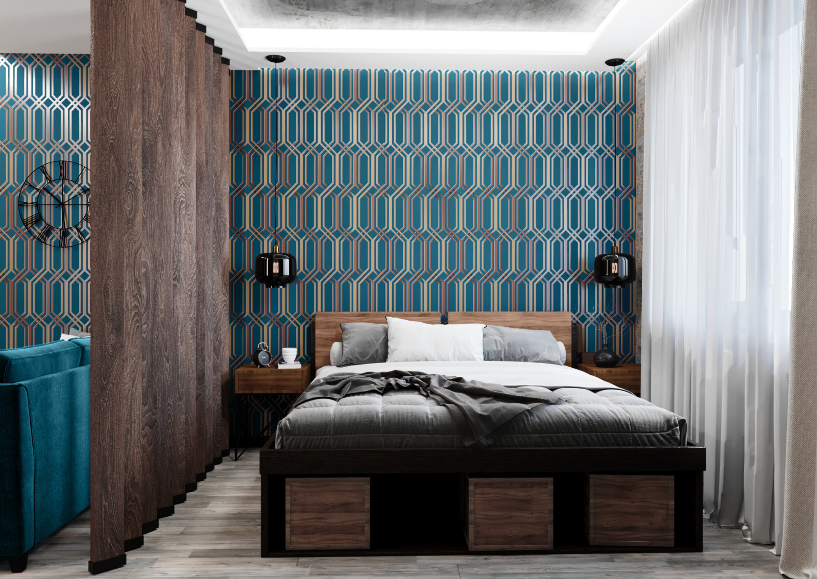 Обложка проекта: Южное Бутово, однокомнатная квартира 40 кв.м