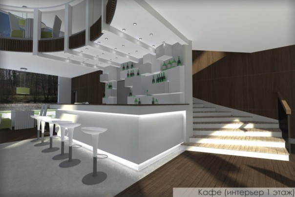 кафе в парковой зоне