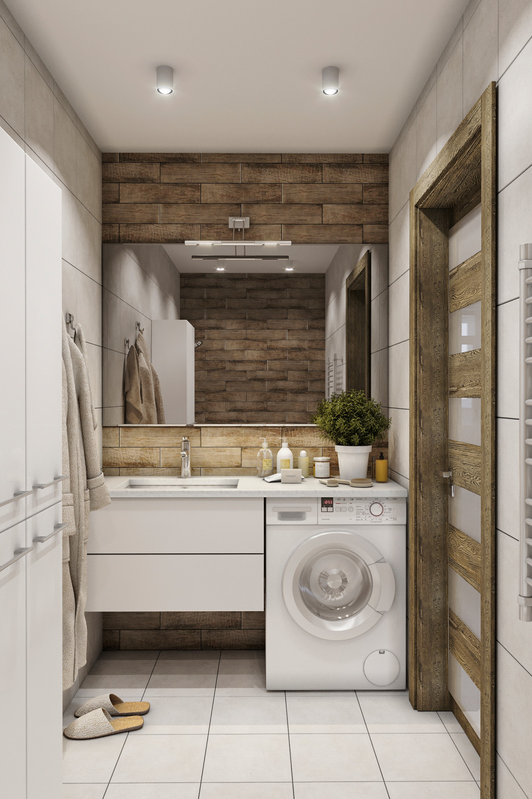 Квартира студия в стиле лофт для молодой пары в г.Ростов-на-Дону