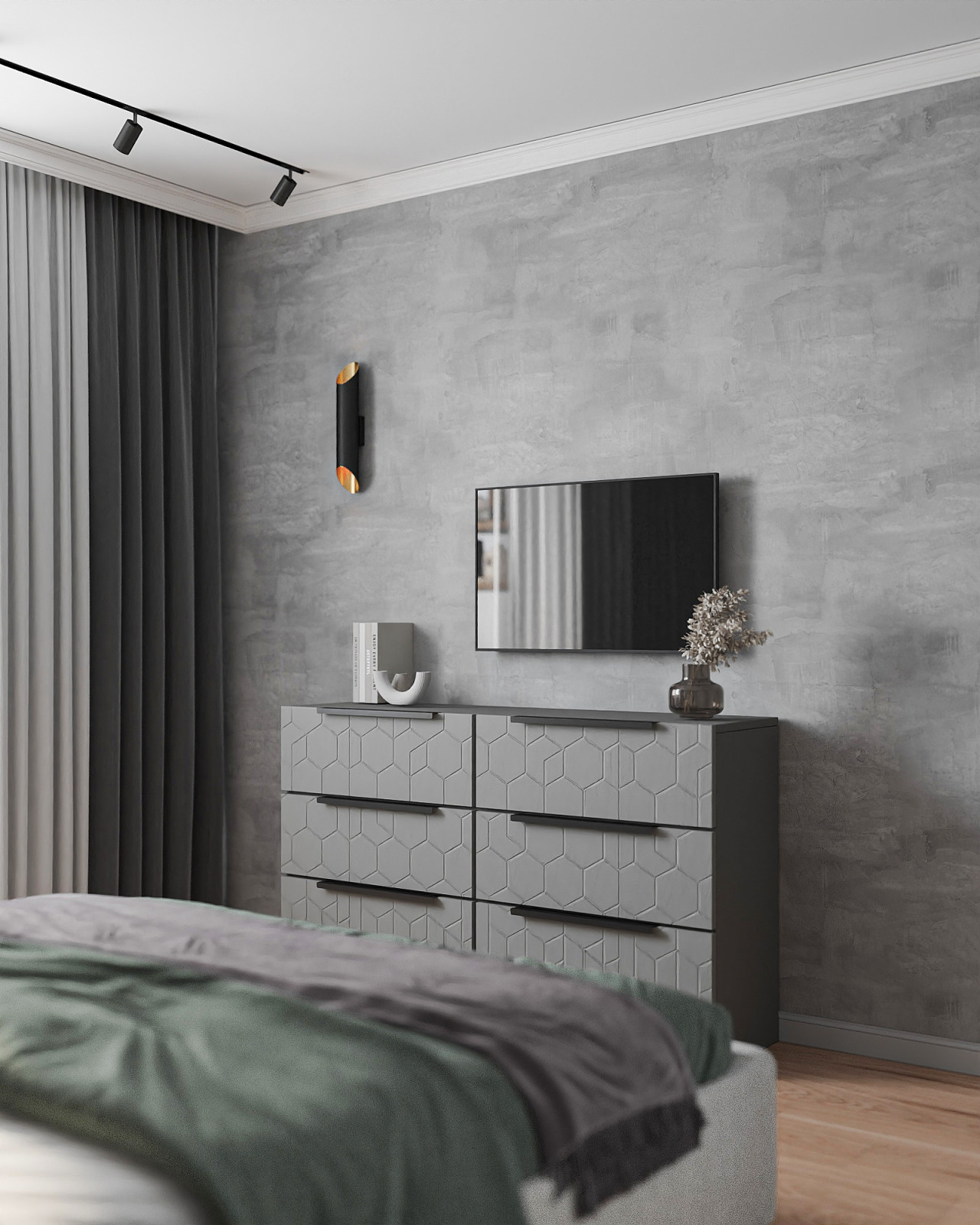 Квартира для одинокого мужчины в стиле лофт