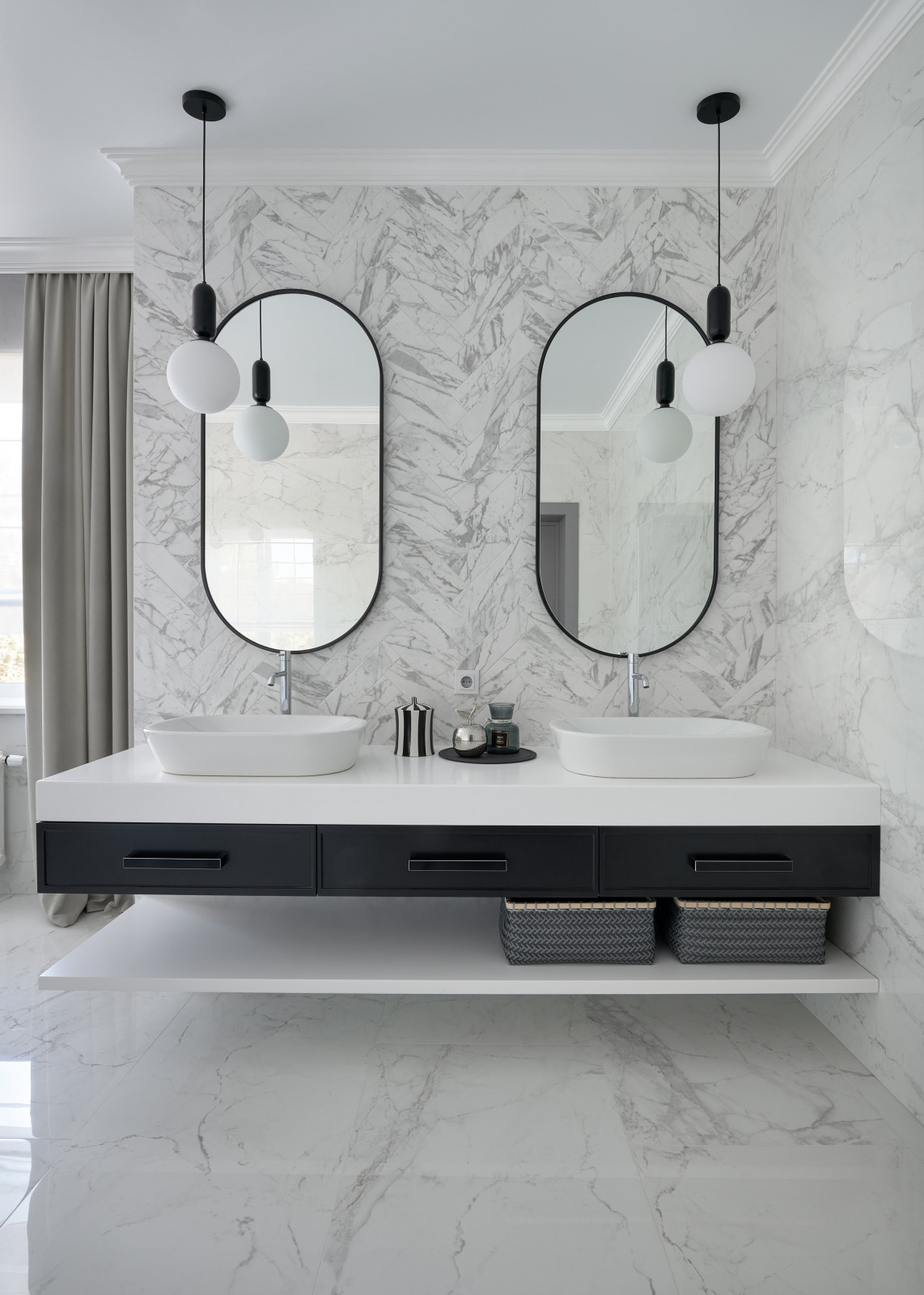 Современный интерьер с нотками классики: дом в Воронеже