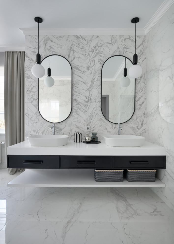 Современный интерьер с нотками классики: дом в Воронеже